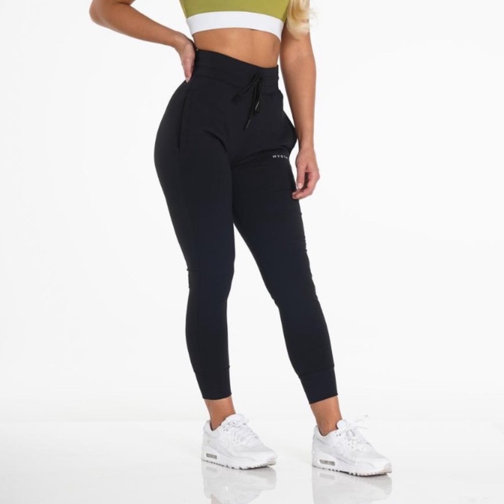 Jet Black NVGTN Joggers